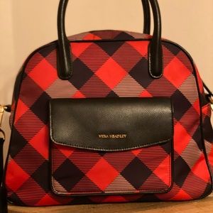 Vera Bradley Canvas Purse and matching wallet.